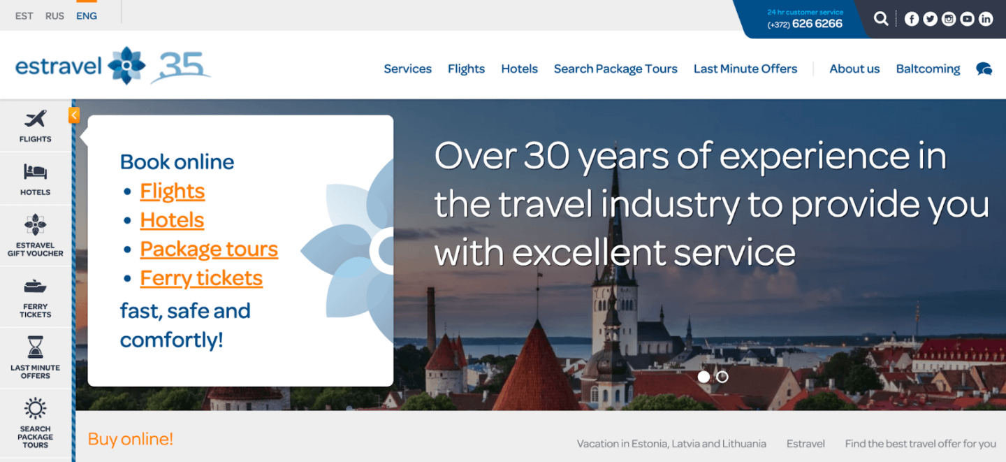 european online travel agencies