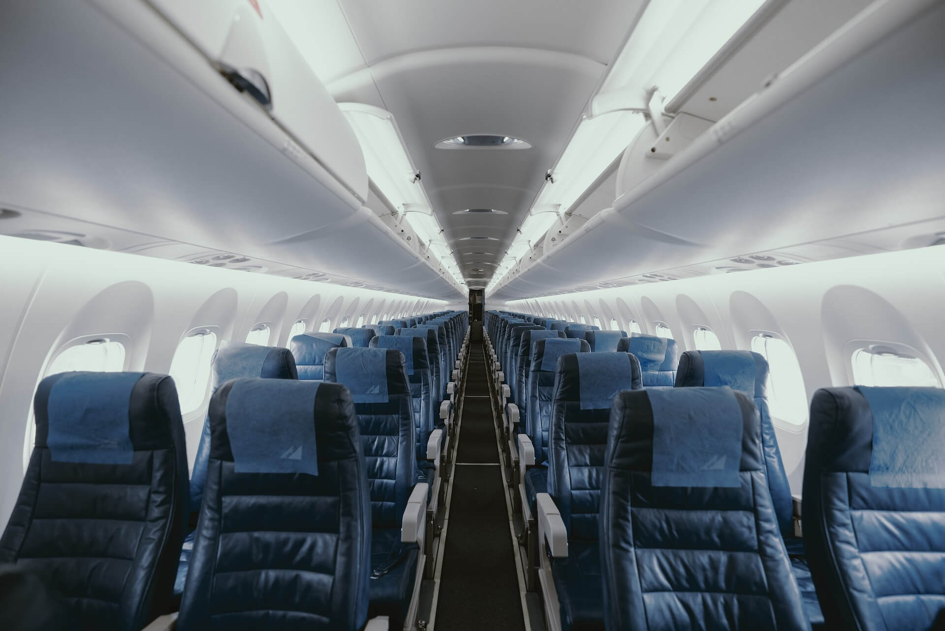 Which main airways provide probably the most seat area in economic system?